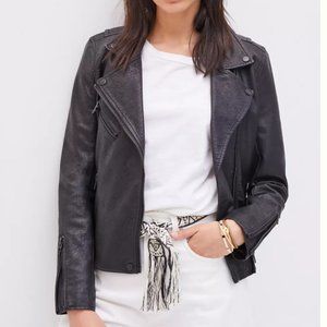 BLANKNYC Faux Leather Moto Jacket